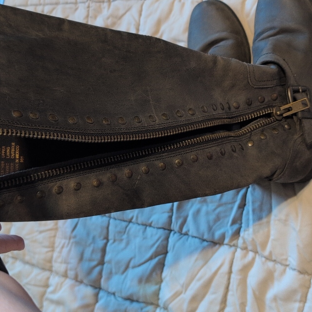 Steve Madden Laury Black Boot - Picture 3 of 7